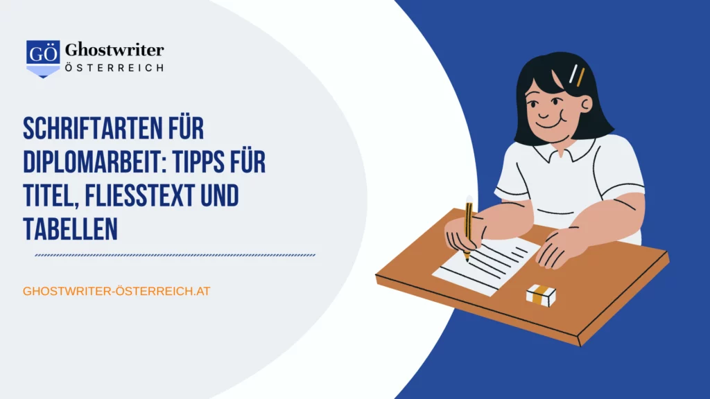 Schriftarten für Diplomarbeit